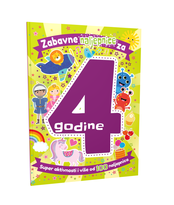 ZABAVNE NALJEPNICE ZA 4 GODINE